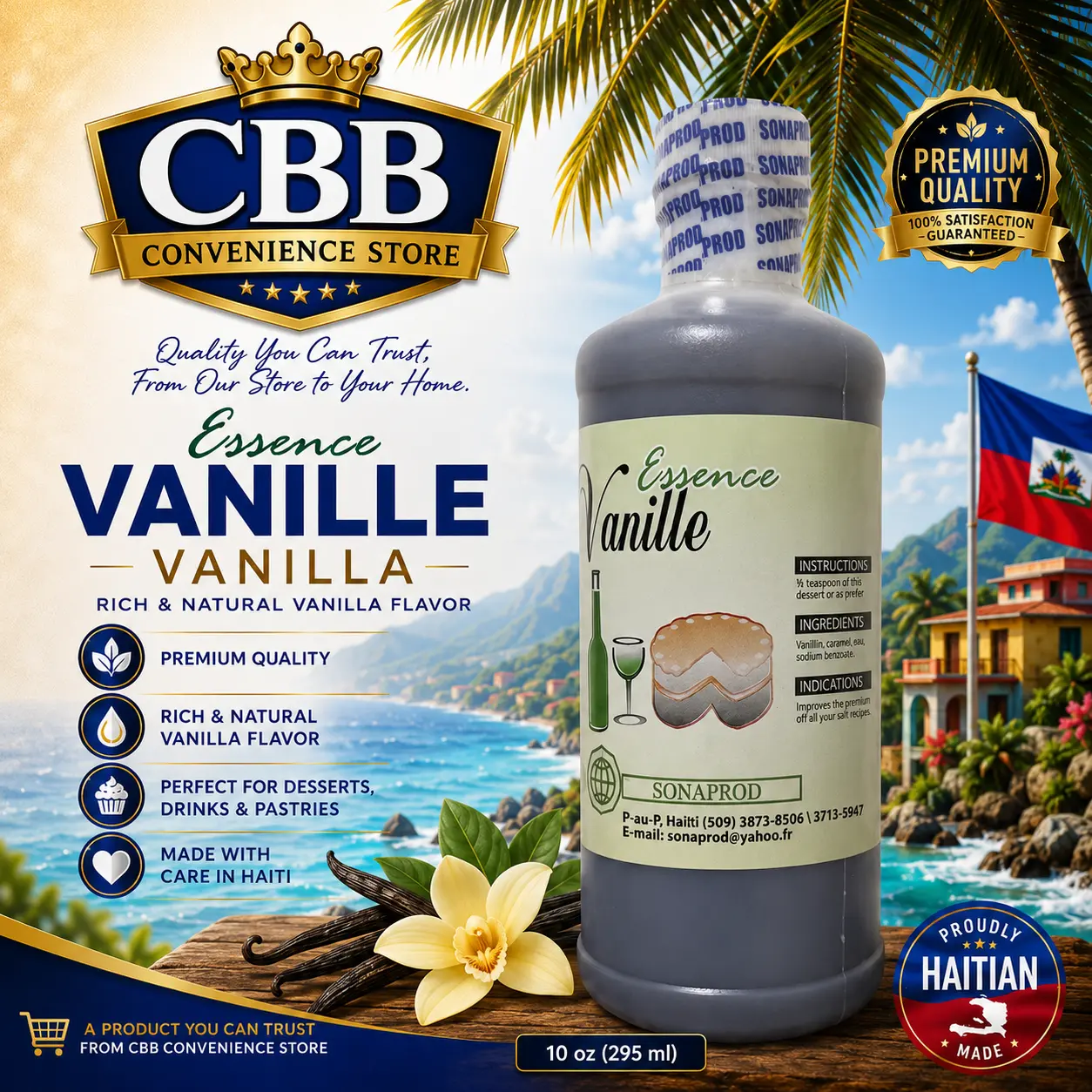 Haitian Vanilla Flavor Essence