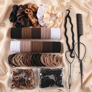 1109PCS Hair Mega Set--Strong Elastics, Scrunchies & Bun Tools for Every Hairstyle, Any Day - Durable & Versatile Styling Kit for Salon & Daily Use