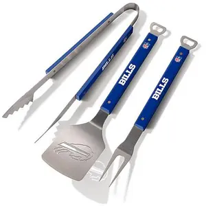 Football Fan Shop Officially Licensed NFL Spirit Series 3-piece BBQ Set - Bills