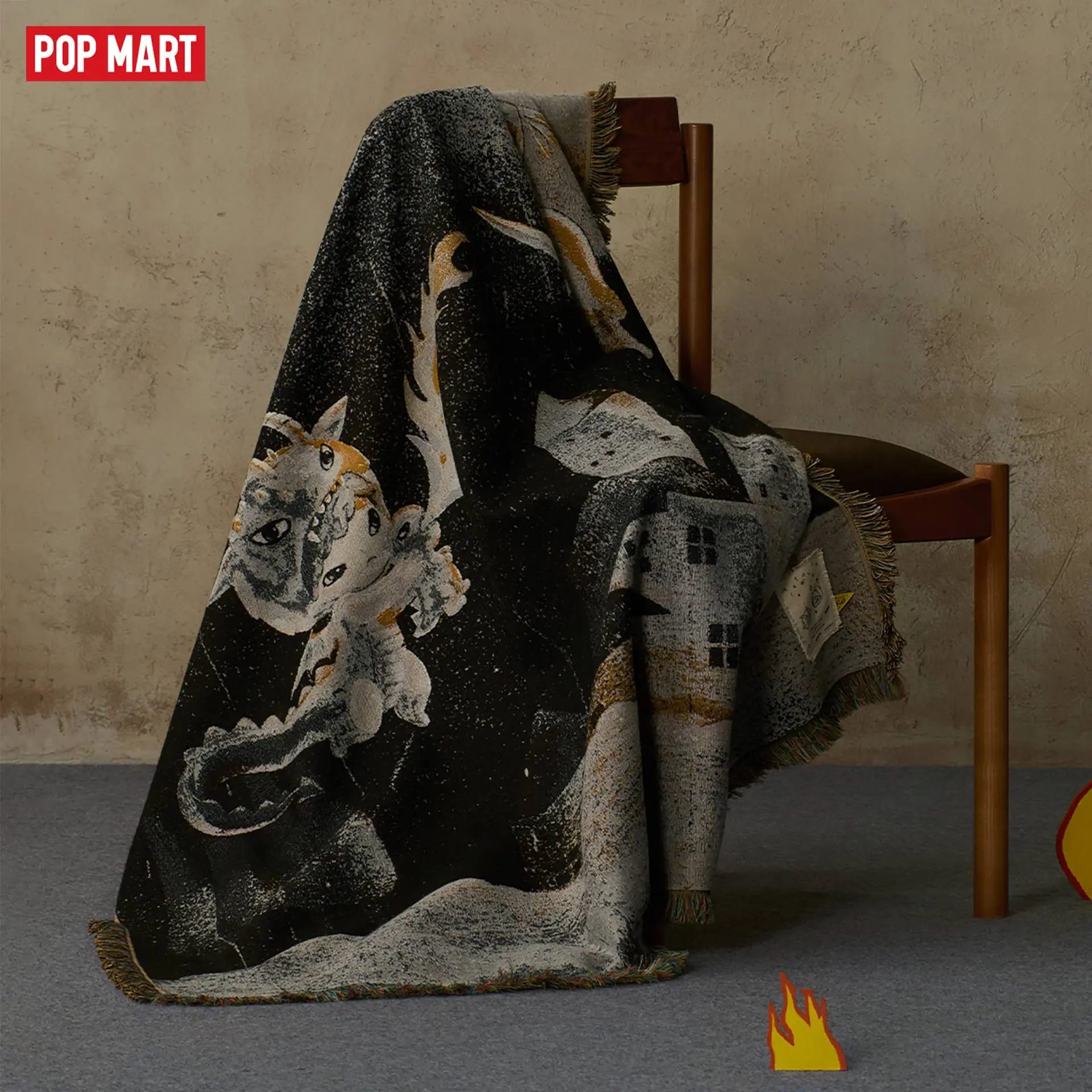 【NEW】POP MART Hirono Mist-Walker Series - Jacquard Blanket[ship by Aug. 23th]