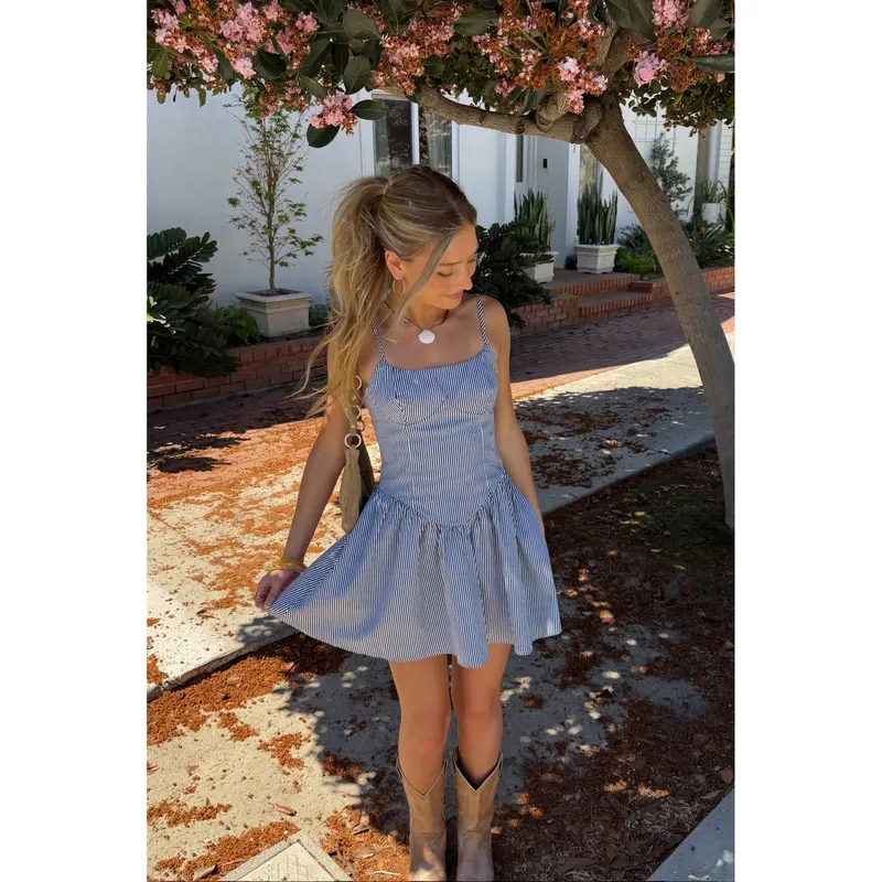 knee length dresses for ladies Frances Maxi Dress - Blue - Buy Women's Dresses main image 1