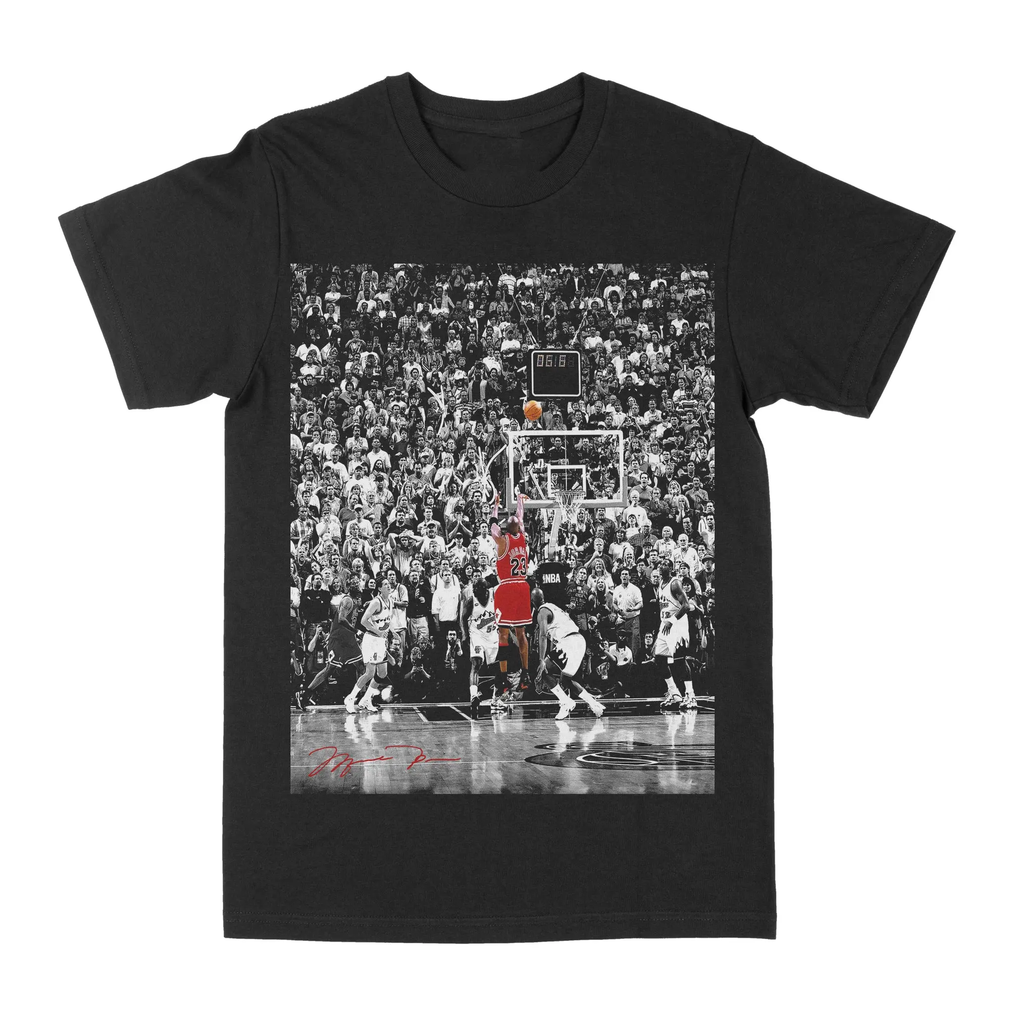 Michael Jordan Signature Moment Graphic Tee 90s Unisex Streetwear adult and Youth Tee - Retro Vibe, Bold Style