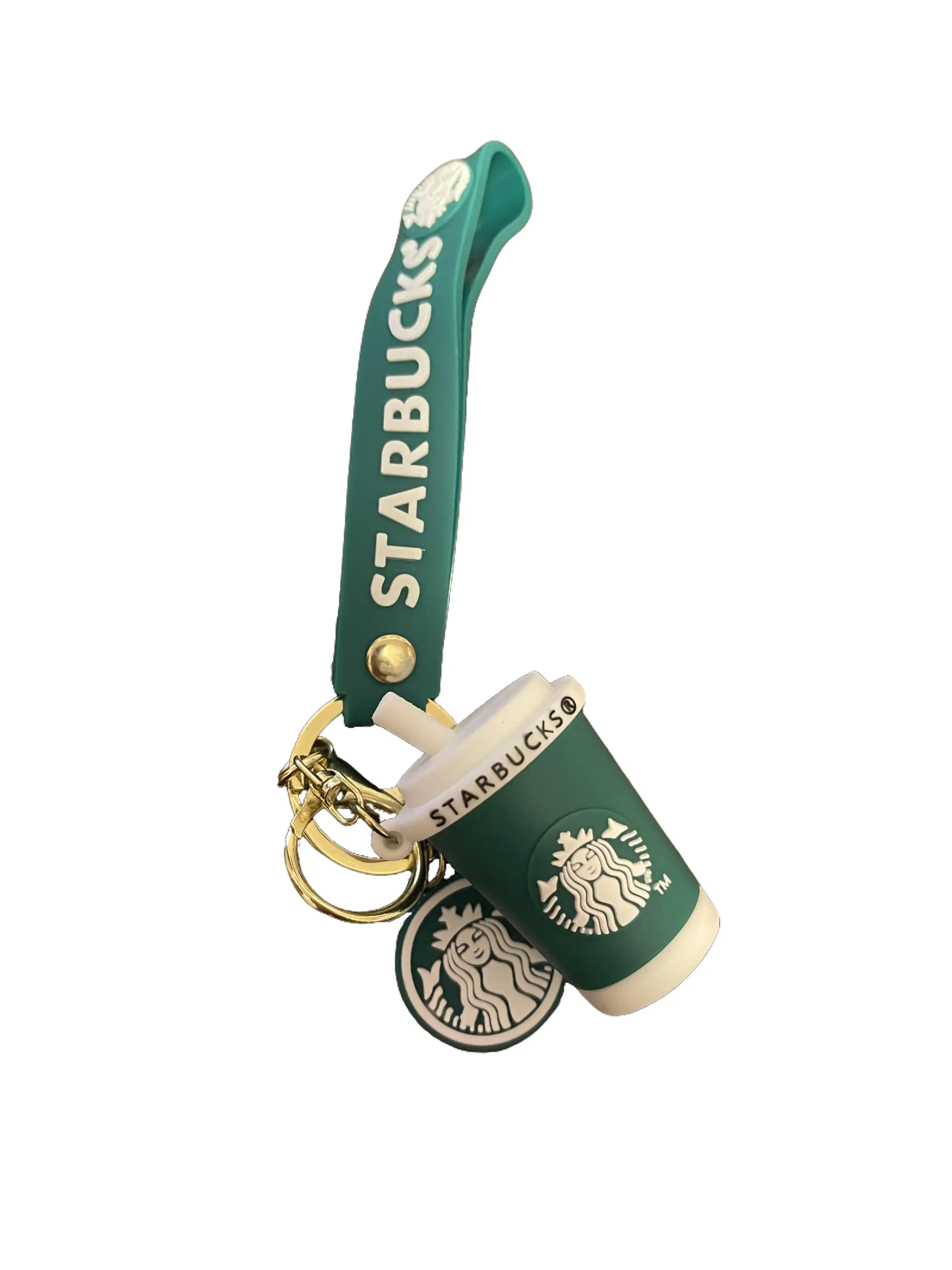 Starbucks Inspired Coffee Cup 3D Keychain