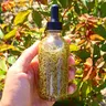 Handcrafted Organic Vegan Rosemary Multi-Use Hair & Body Oil - Haircare & Body Care Blend with Jojoba, Sweet Almond, Avocado Oils, Vitamins, Soothing Moisturizer for Dry, Sensitive, Acne-Prone Skin, Hydrating Repair & Glow