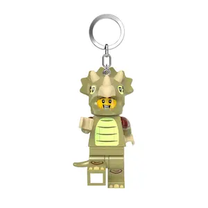 LEGO® Minifigures™ Keychain Light - Triceratops Costume Fan (KE238H)