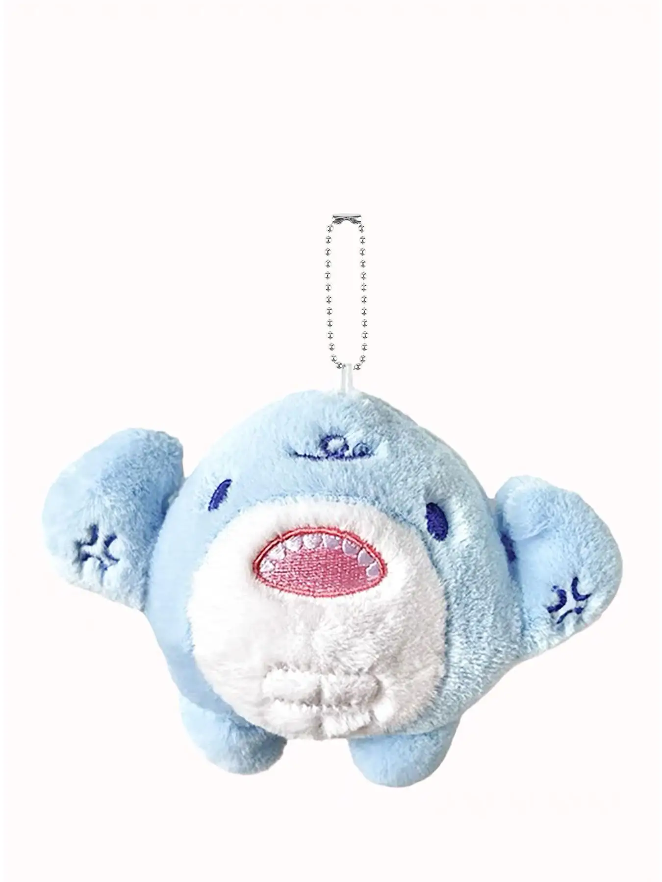 Cartoon Shark Shaped Bag Charm, Cute Animal Plush Bag Pendant, Kawaii Bag Decoration for Women & Men, Bag Accessories for Couples, Valentine's Day, Gi