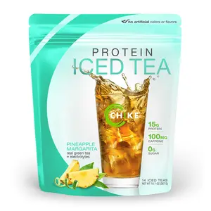 Pineapple Margarita Protein Iced Tea