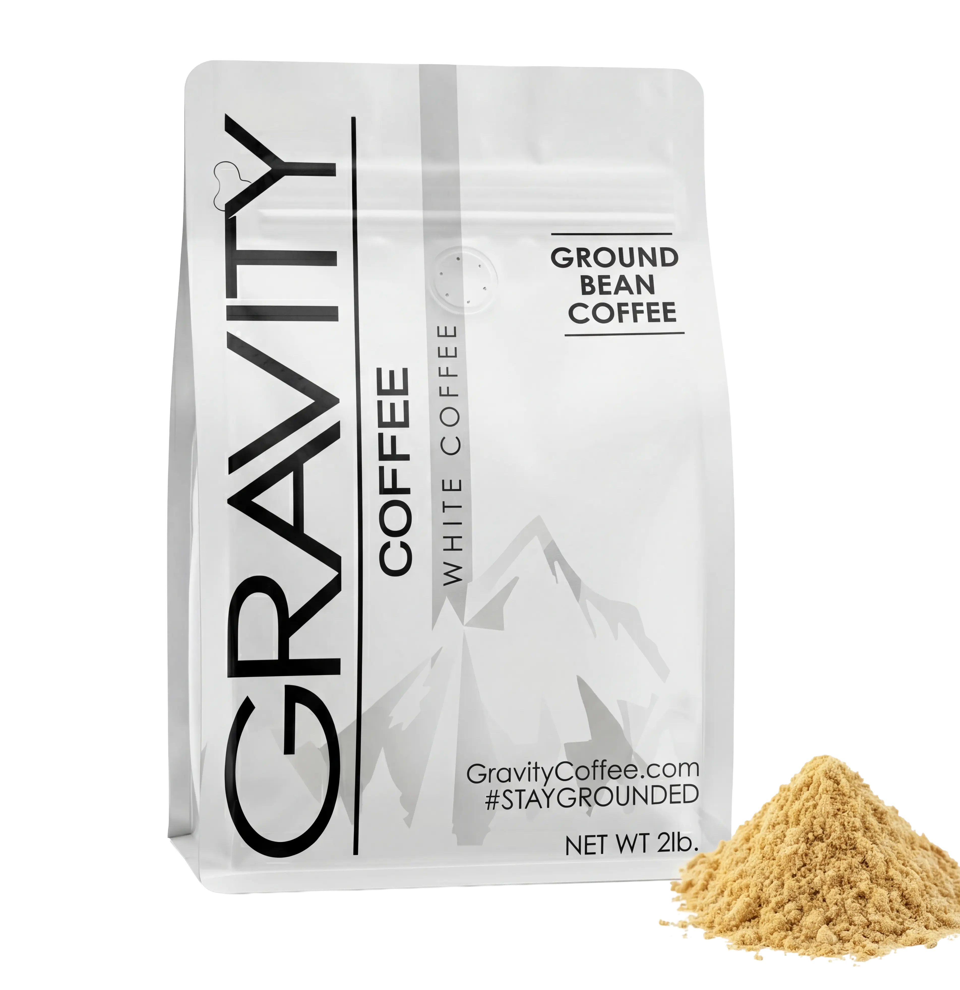 Gravity Coffee Signature Ground White Coffee - 2lb