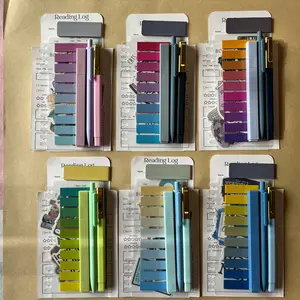 Annotation Kit for BookTok & Booksta Lovers Includes Reading Tracker Bookmark Book Review Sheet Magnetic Bookmark Highlighter Aesthetic Pens & Tabs Perfect for Romance Fantasy & Mystery Reads