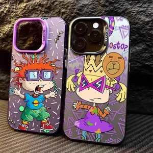 Funny Cartoon R-rugrats Case for iPhone 17 Air 16 15 14 13 12 11 Pro Max Plus