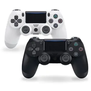 2 Pack Wireless Game Controller for PS4/PC/Android/iOS, With Double Vibration, Six Axis Gyro, Classic layout, Touch Pad, Speaker, PS4 accessories