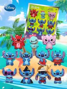 1PC Disney Stitch Blind Bag Keychain Bracelet Officially Authorized Graduation & Birthday Gift for Friends Backpack Decoration