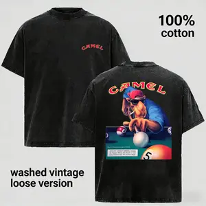 Vintage Washed T-Shirt 100% Cotton – Oversized Casual Tee for Men & Women, Everyday Essential.Graphic Streetwear vintage graphic tees t shirts women