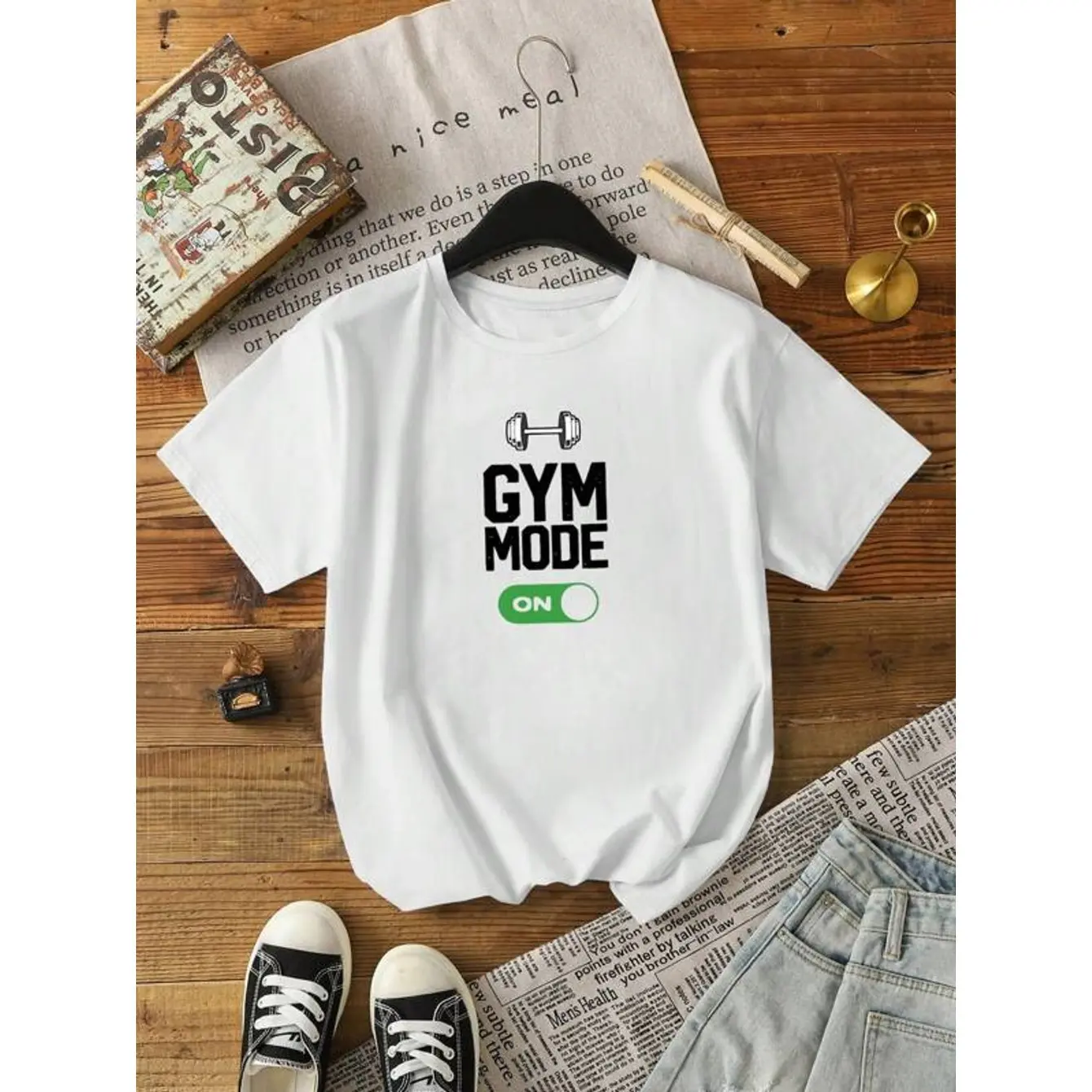 Women's Customized Graphic T-Shirt, Soft Fitted Short Sleeve Round Neck Garment for Gym Workout & Everyday Wear, Shortsleeve, Tshirt, Unisex, Top, Workout Tops, Casual, Fitted Cut, Graphic Print, Soft Fabric