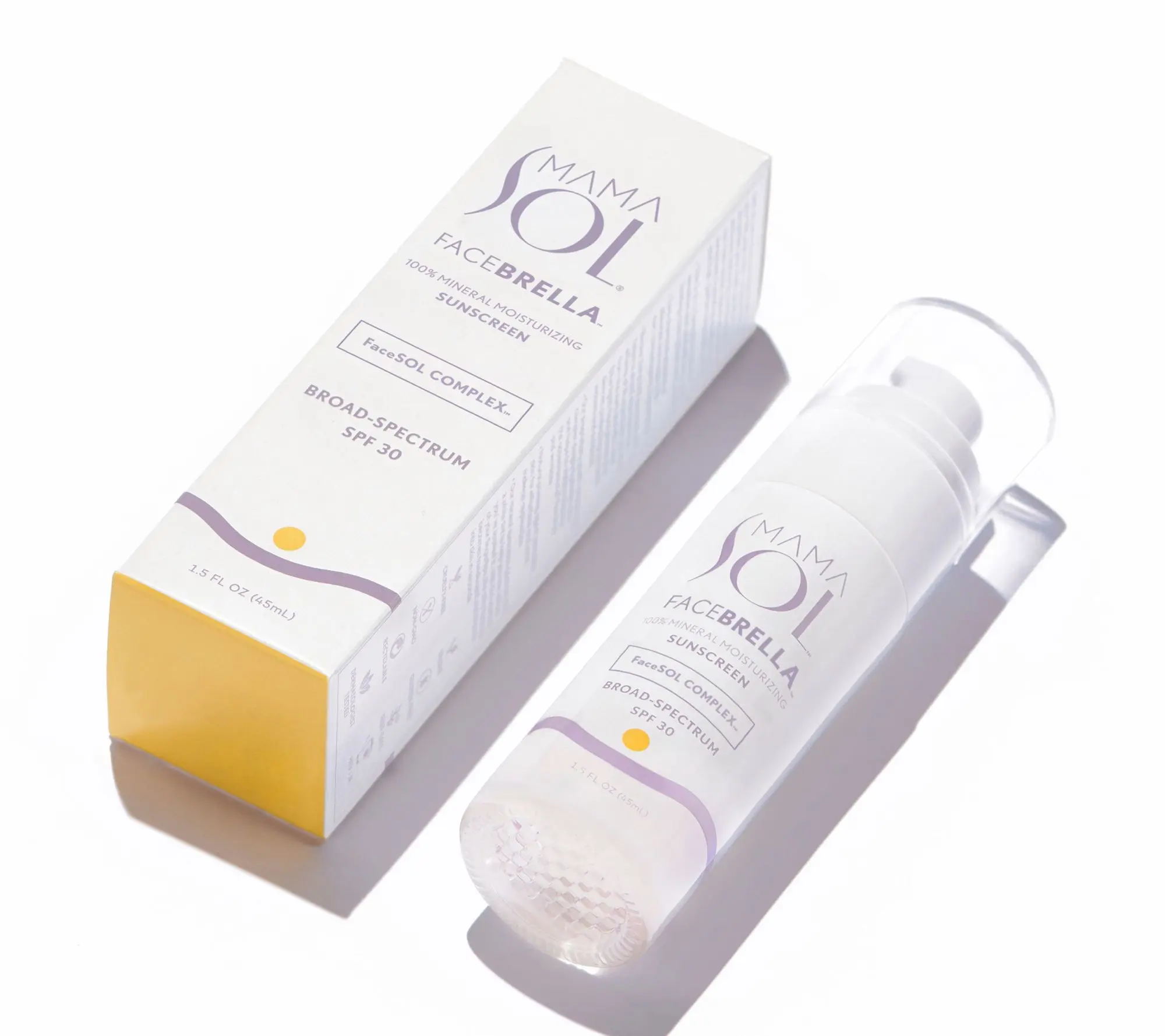 Mama Sol FACEBRELLA 100% Mineral Moisturizing Sunscreen SPF 30
