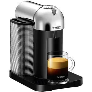 Nespresso  Chrome Vertuoline & Milk Espresso Machine