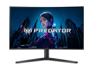 Acer Predator 32 inch UHD 4K 240Hz AMD FreeSync Premium (Adaptive Sync) 0.03ms HDR400 USB-C Built-in Speakers OLED Gaming Computer Monitor with Height Adjustable, Swivel & Tilt Stand X32 Xbmiipphuzx