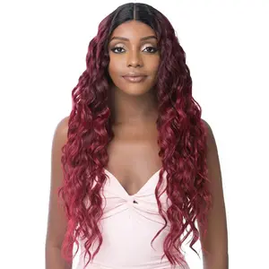 It's a Wig Human Hair Blend HD Lace Front Wig - LOOSE CURL 29"