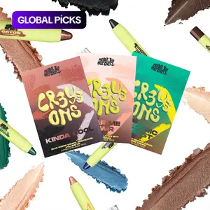 [Made by Mitchell] Cryons Jumbo Liner Trio | Bold Metallic Graphic Eye Liners, High-Impact Colour Set #GLOBAL PICKS