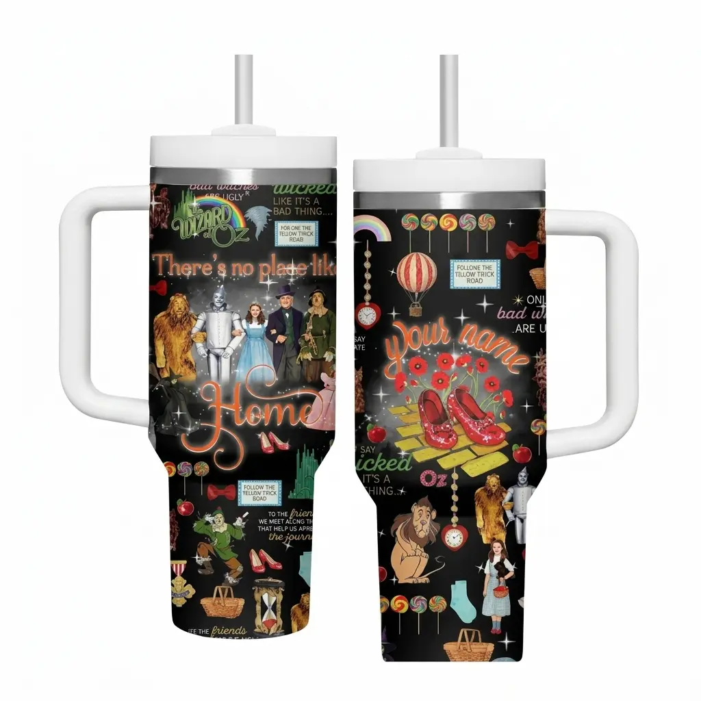 Design 3 - 40oz Handle White