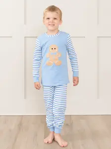 Christmas Gingerbread Pajamas - Boys