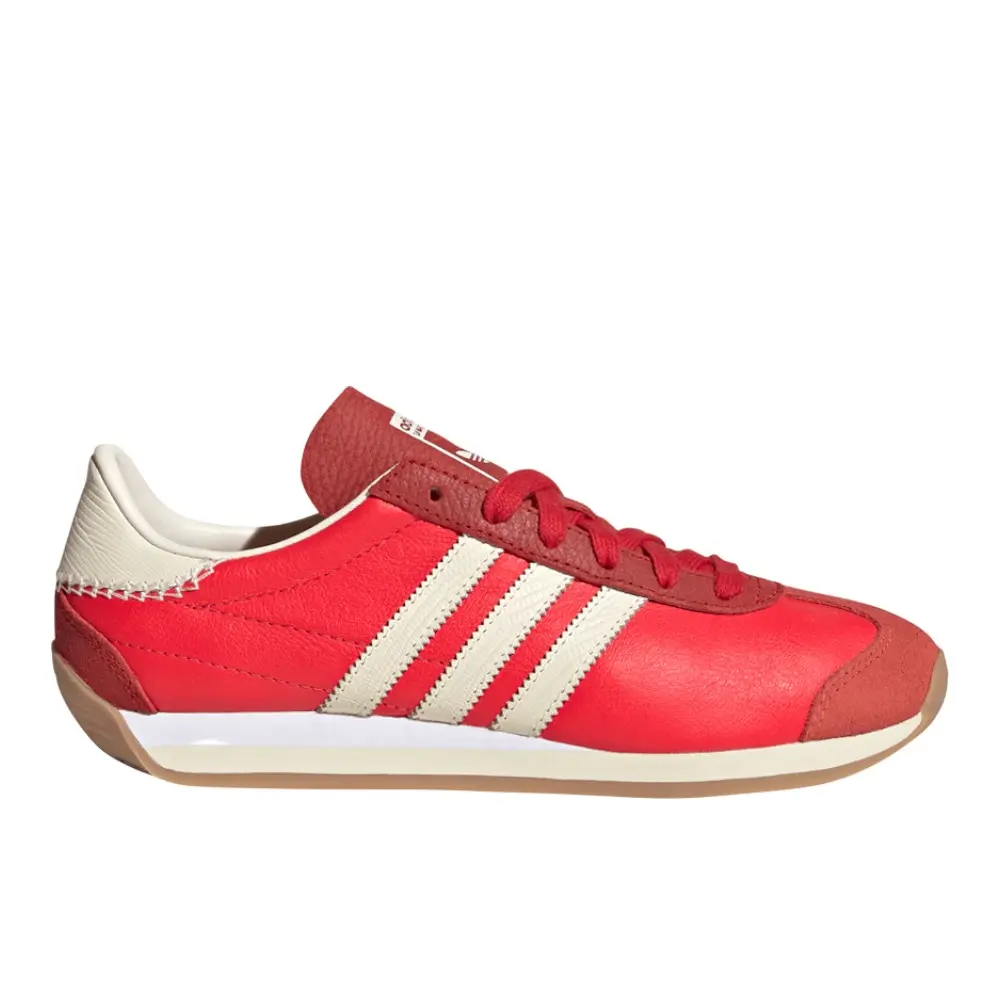 adidas Womens Country Og Sneakers Shoes Casual - Red