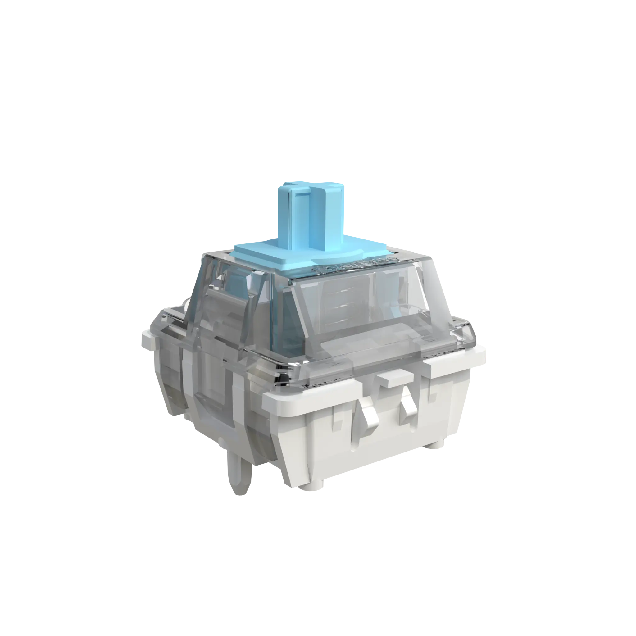KAVLORN Icecrystal High Sensitivity RT Linear Mechanical Switch, Millisecond Trigger Response 5Pin Hot Swap Custom Keyboard Switch