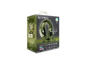 PC Accessory:  Wired Headset - 4Gamers Panther Headset with Stand - Wave Forest:  Compatible?with PC, Switch, PS5, Xbox X|S