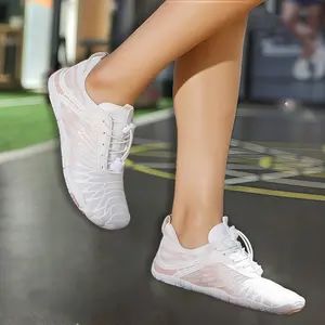 Hike Barefoot Shoes for Women & Men Pro Hiking Walking Shoes with Wide Toe Box Non-Slip Lightweight Breathable Footwear for Flat Running