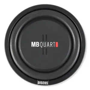 MB Quart DS1-304 400 Watt 10 Inch Slim Shallow Subwoofer Car/Truck DVC Sub