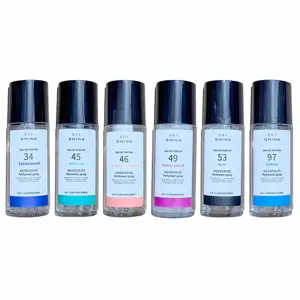 80ML Portable Deodorizing Spray for Men & Women, Lasting Fresh Floral Scent Fragrances, Eliminates Mold and Odors, Travel-Friendly Fabric Freshener