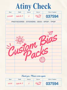 CUSTOM BIAS PACK | Photos, Stickers | Nour Pop Planet