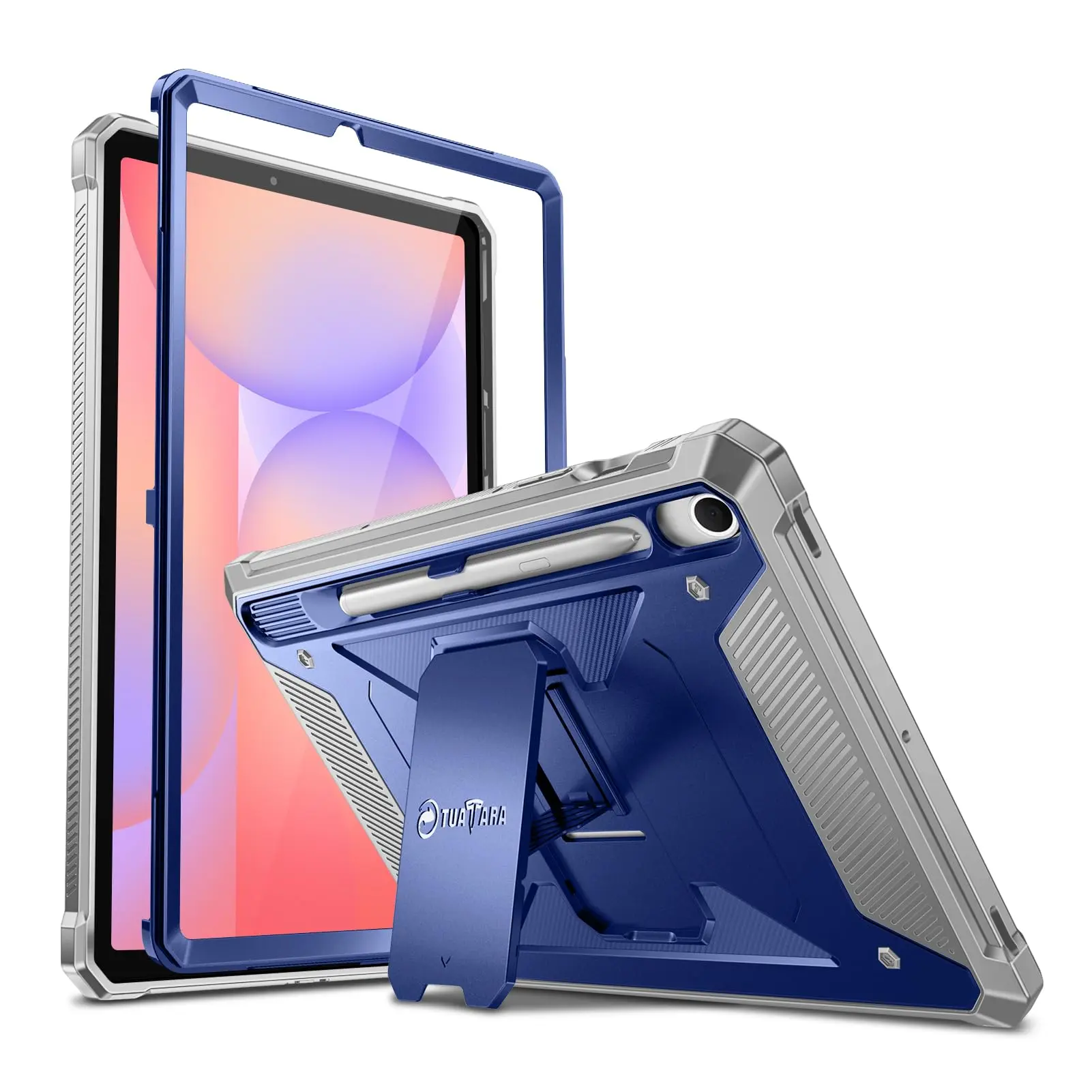 Fintie Heavy-Duty Rugged Case for Galaxy Tab S10 Lite 2025/ Tab S10 FE 5G/Tab S9 FE 5G 10.9" w/Kickstand & Screen Protector, Tablet Protective Cover