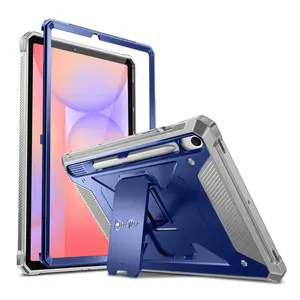 Fintie Heavy-Duty Rugged Case for Galaxy Tab S10 Lite 2025/ Tab S10 FE 5G/Tab S9 FE 5G 10.9" w/Kickstand & Screen Protector, Tablet Protective Cover