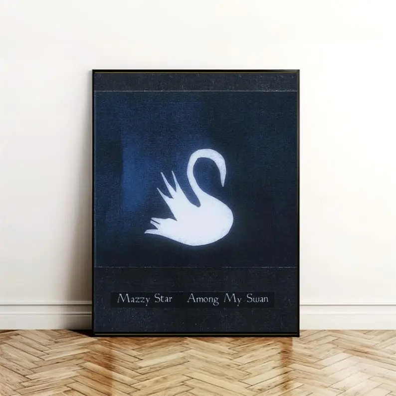 Mazzy étoile parmi mon cygne Poster Music Wall Art Home Decor