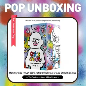 Unboxing-MEGA SPACE MOLLY 400% JON BURGERMAN SPACE CADETS Series-3.0