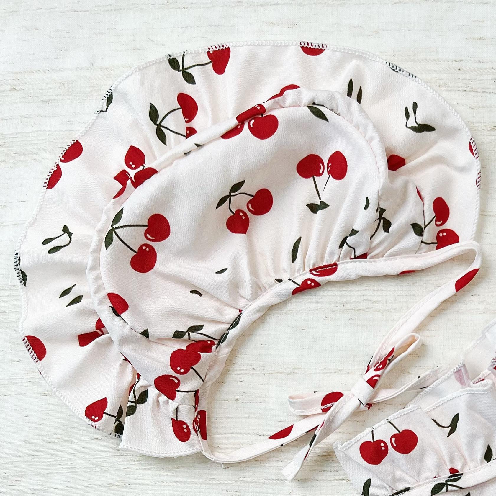 Pet Clothes Dog Cat Rabbit Princess Cherry Dress Pretty Comfortable Yorkshire Terrier Maltese Teddy Bichon Bear Pomeranian Bulldog For Wedding Anniversary Daily Use A0002