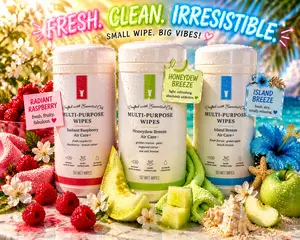 Pink Zebra Multi-Purpose Wipes - Kitchen / Bath / Whole House Household Cleaning Supplies Scented