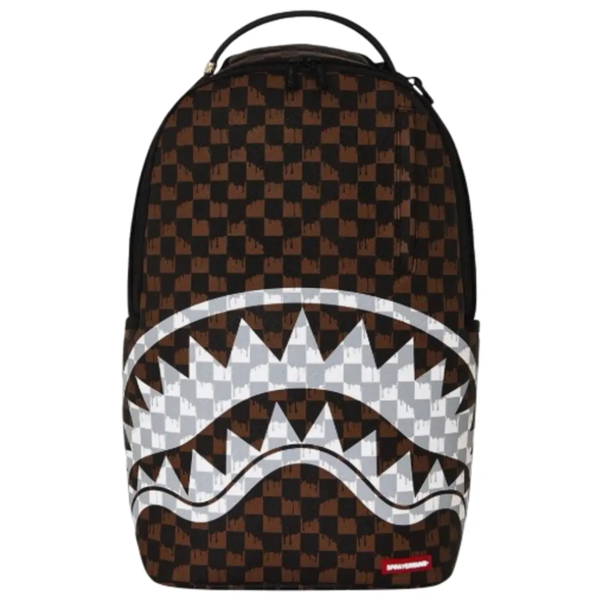Sprayground Paris Fang Brown Fashion Backpack New