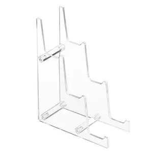 3-Tier 10.5" Vertical Plate Display Stand for Kitchenware Plates Platters China