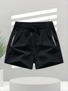 Men's Ice Silk Quick-Dry Gym Shorts, Outdoor Workout Shorts, Breathable Running Beach Swimwear, Gym Training Basketball Marathon Outdoor Pants