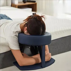 Adjustable Height Massage Pillow, Portable Bedside Massager, Face Rest Tray, Ideal for Sleep Mattress, Post-Surgery Back Support