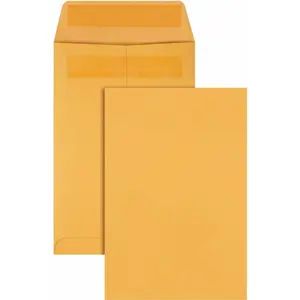 6-1/2 x 9-1/2 Catalog Mailing Envelopes, Redi-Seal Self Seal Closure, 28 lb Kraft Paper, 250 per Box (QUA43362)