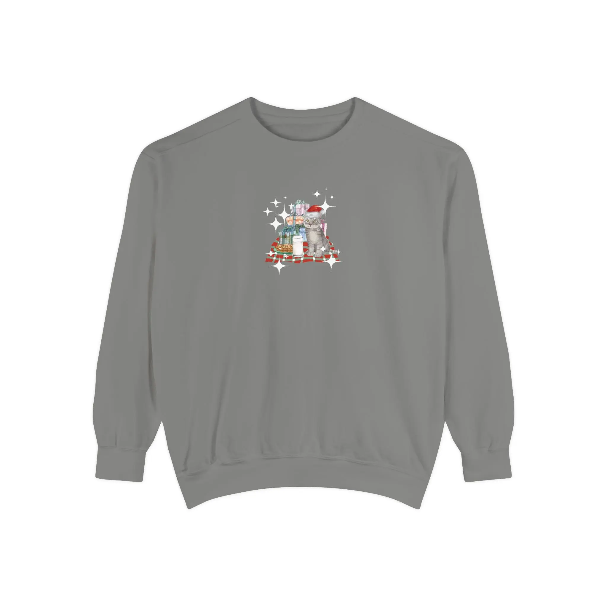 Cookie Cat Sweatshirt Crewneck - Comfort Colors