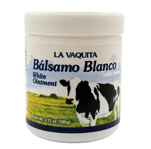 VAQUITA BALSAMO BLANCO 100G Gentle Nourishing Soothing Cream - Cosmetic Body Care Pack, Moisturizing, Restoring, Eucalyptus-Infused Skin Repair Ointment