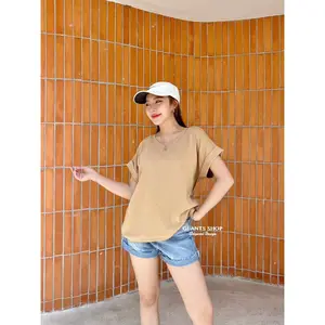 Gi-ants Vneck folded sleeves