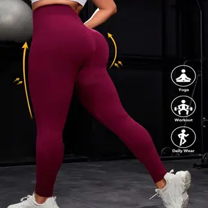 SUOVADUN CK002 Women's High-Waist Seamless Yoga Leggings Quick Dry, Stretchy Activewear Pants for Fitness Workout Casual Attire Athletic Stretchable Athleisure Style Bottoms