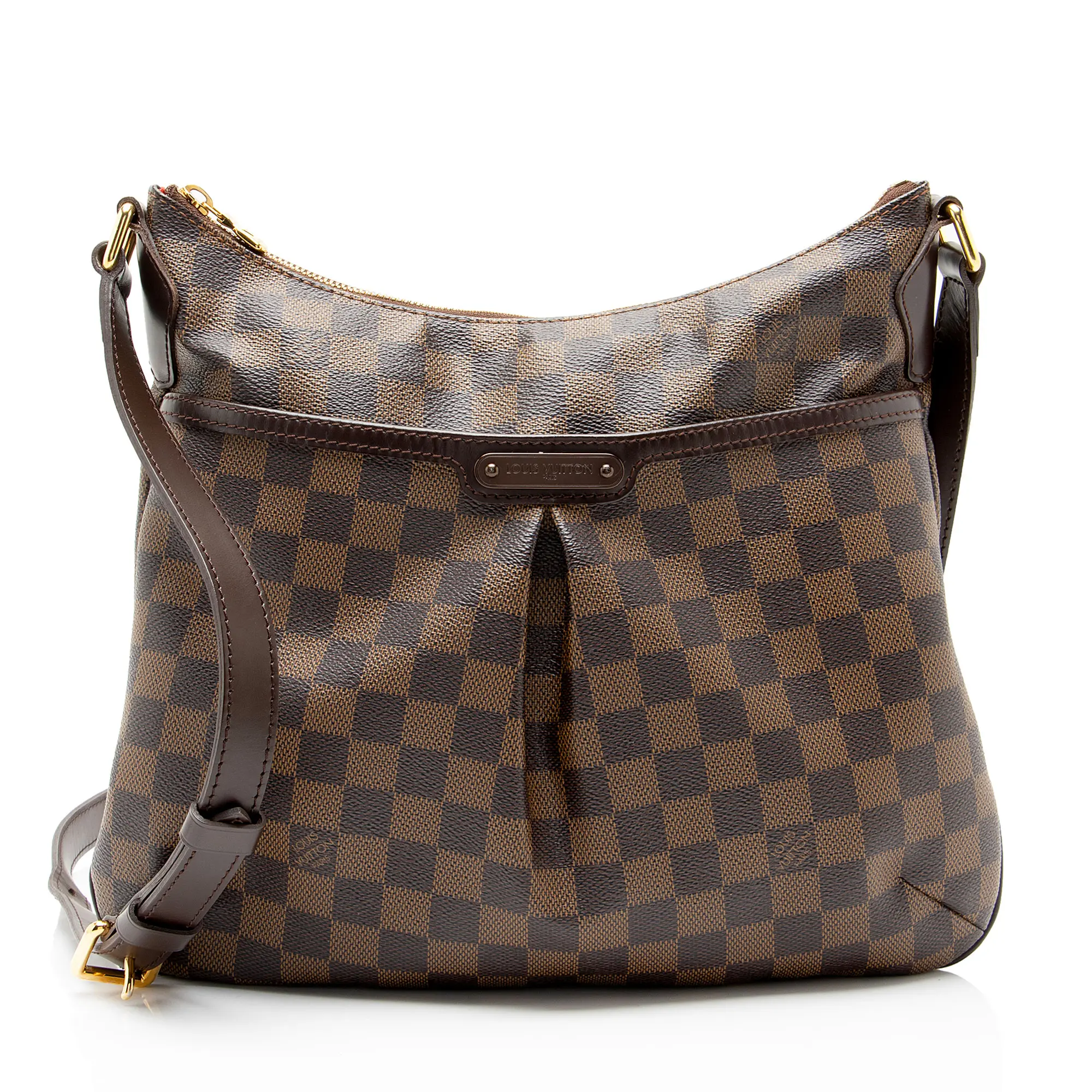 Pre-owned Louis Vuitton Leather Crossbody Bags Damier Ebene Bloomsbury PM Shoulder Bag