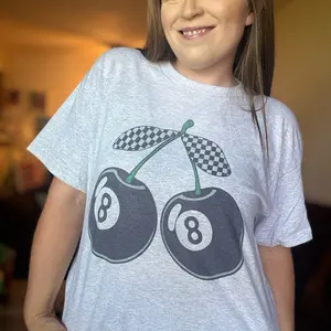 8 Ball Cherry Tee
