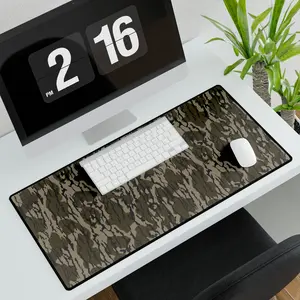 Everything Camo Collection – Bottomland Camo Mouse Pad, Gaming Desk Mat, Smooth Surface, Anti-Slip Base